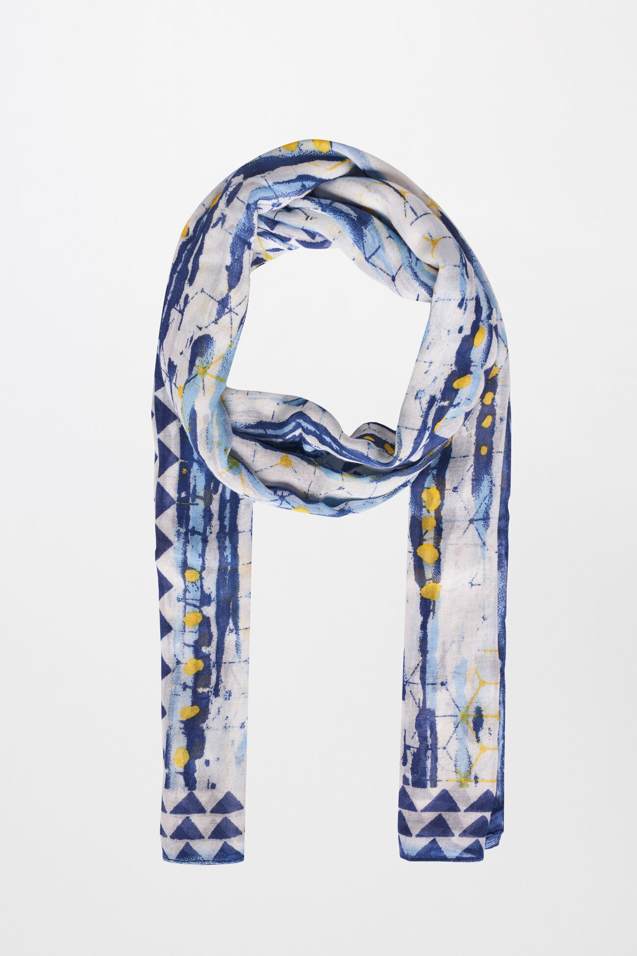 Blue Scarf, , image 1